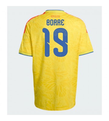 Colombia Rafael Santos Borre #19 Hjemmebanetrøje VM 2026 Kortærmet
